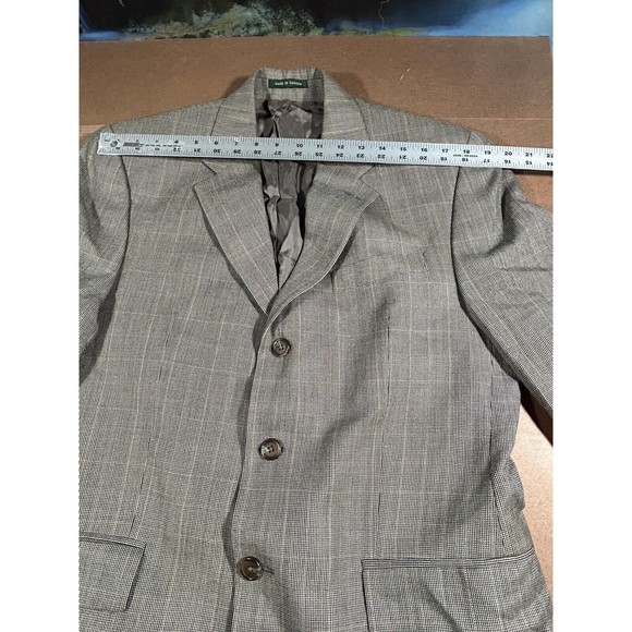 Lauren Ralph Lauren Gray Houndstooth Blazer Jacket Sports Coat Macy's See Photos - Picture 8 of 11